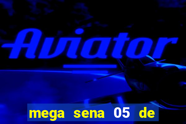 mega sena 05 de julho de 1988